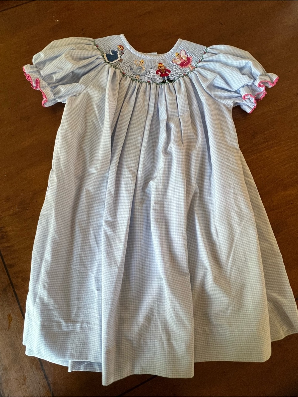 Vive La Fete Smocked Nutcracker Dress